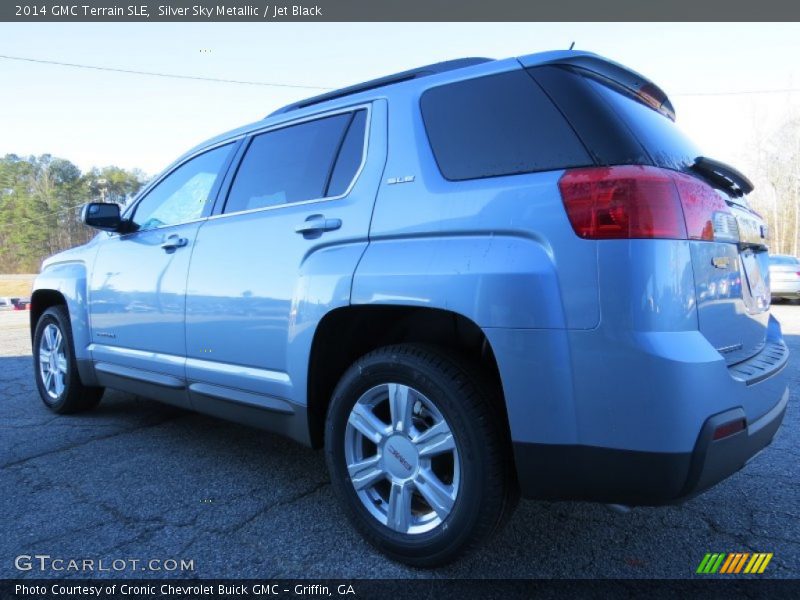 Silver Sky Metallic / Jet Black 2014 GMC Terrain SLE