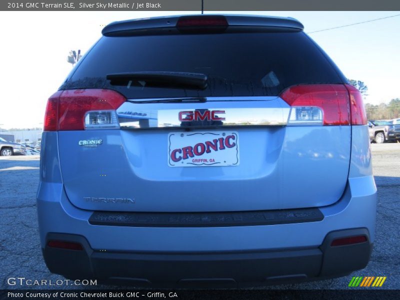Silver Sky Metallic / Jet Black 2014 GMC Terrain SLE