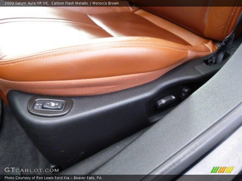 Carbon Flash Metallic / Morocco Brown 2009 Saturn Aura XR V6