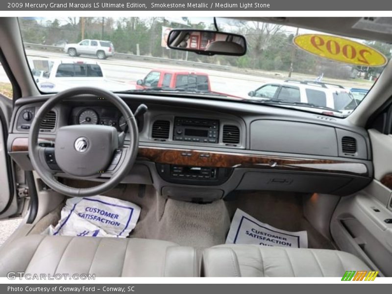 Smokestone Metallic / Medium Light Stone 2009 Mercury Grand Marquis LS Ultimate Edition