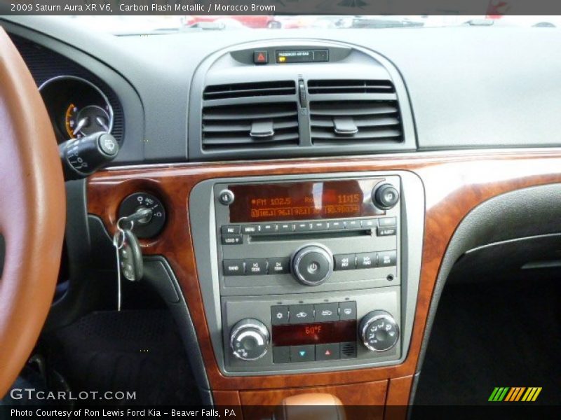 Carbon Flash Metallic / Morocco Brown 2009 Saturn Aura XR V6