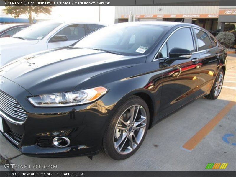 Dark Side / Medium Soft Ceramic 2014 Ford Fusion Titanium