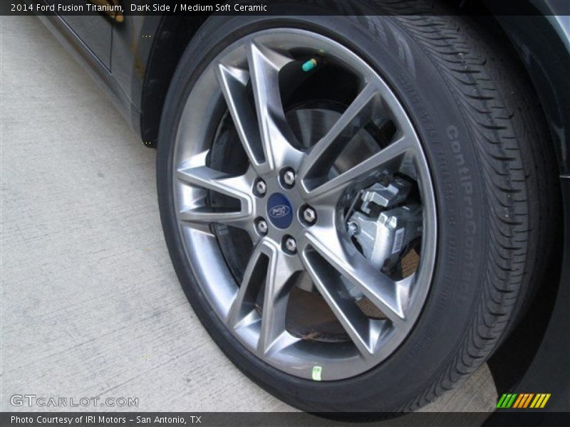 Dark Side / Medium Soft Ceramic 2014 Ford Fusion Titanium