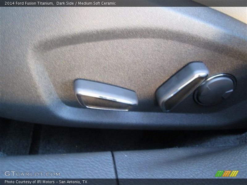 Dark Side / Medium Soft Ceramic 2014 Ford Fusion Titanium