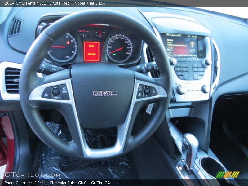 Crystal Red Tintcoat / Jet Black 2014 GMC Terrain SLE