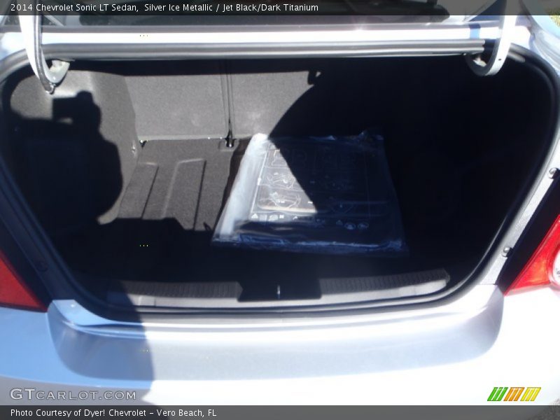 Silver Ice Metallic / Jet Black/Dark Titanium 2014 Chevrolet Sonic LT Sedan
