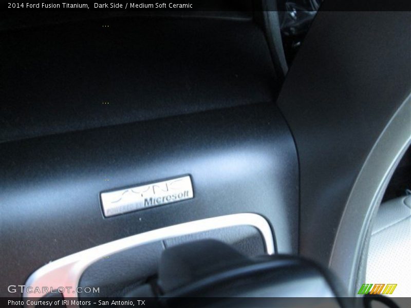 Dark Side / Medium Soft Ceramic 2014 Ford Fusion Titanium