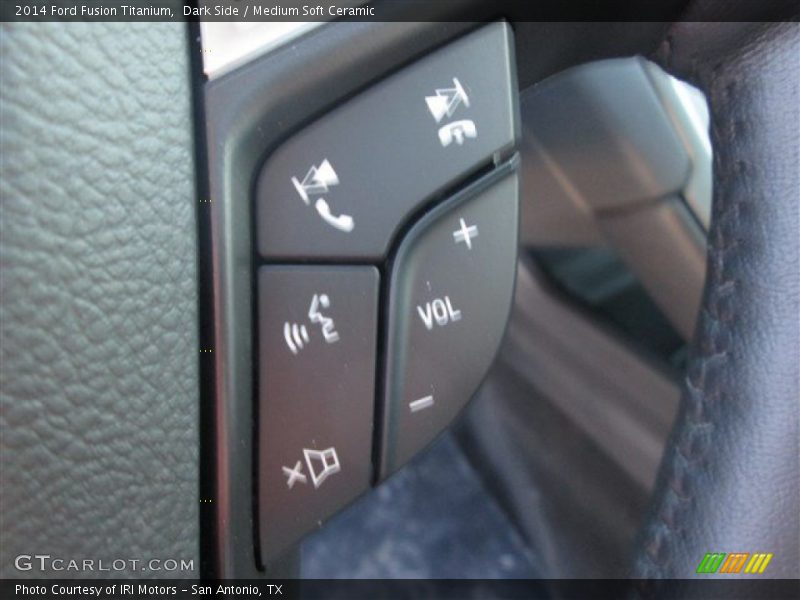 Dark Side / Medium Soft Ceramic 2014 Ford Fusion Titanium