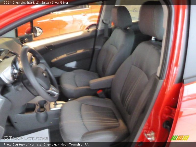 Salsa / Silver/Silver 2014 Chevrolet Spark LS