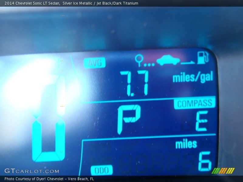 Silver Ice Metallic / Jet Black/Dark Titanium 2014 Chevrolet Sonic LT Sedan