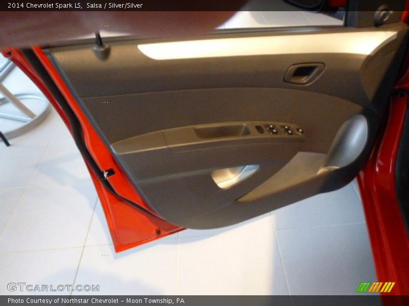 Salsa / Silver/Silver 2014 Chevrolet Spark LS