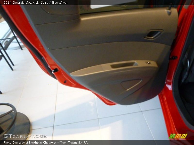Salsa / Silver/Silver 2014 Chevrolet Spark LS