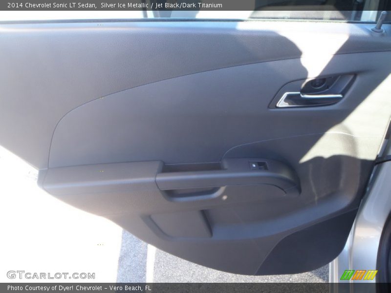 Silver Ice Metallic / Jet Black/Dark Titanium 2014 Chevrolet Sonic LT Sedan