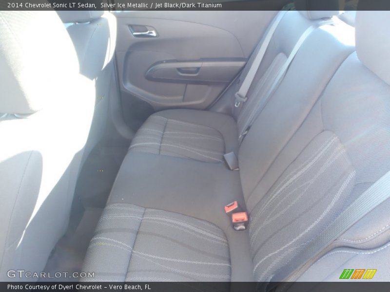Silver Ice Metallic / Jet Black/Dark Titanium 2014 Chevrolet Sonic LT Sedan