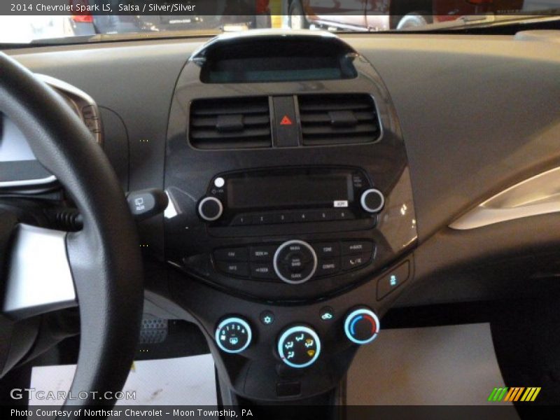 Salsa / Silver/Silver 2014 Chevrolet Spark LS