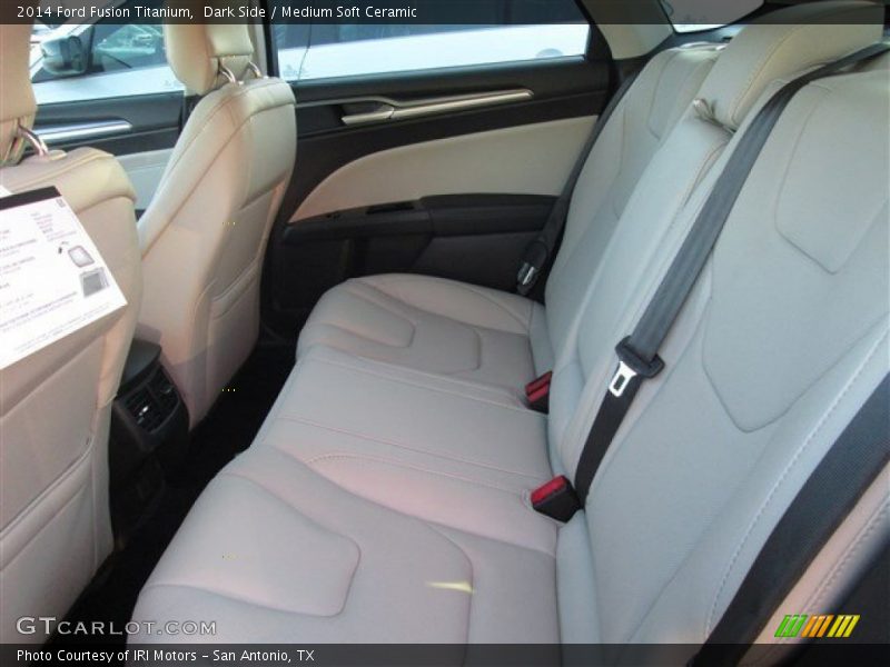 Dark Side / Medium Soft Ceramic 2014 Ford Fusion Titanium