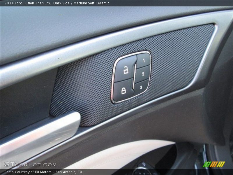 Dark Side / Medium Soft Ceramic 2014 Ford Fusion Titanium