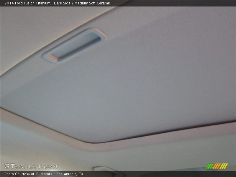 Dark Side / Medium Soft Ceramic 2014 Ford Fusion Titanium