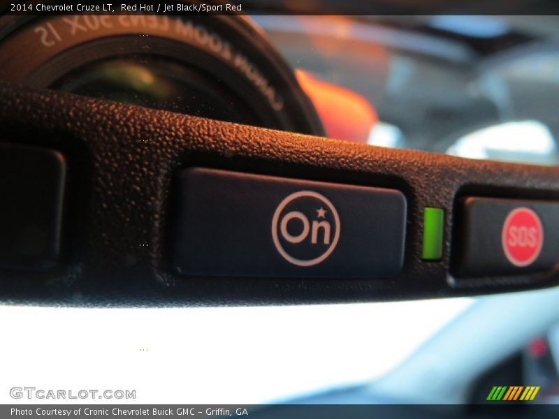 Red Hot / Jet Black/Sport Red 2014 Chevrolet Cruze LT