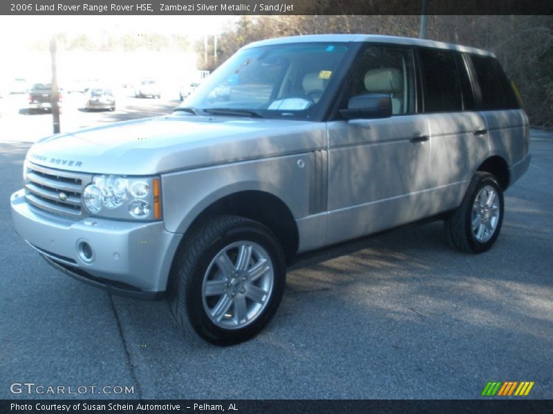 Zambezi Silver Metallic / Sand/Jet 2006 Land Rover Range Rover HSE