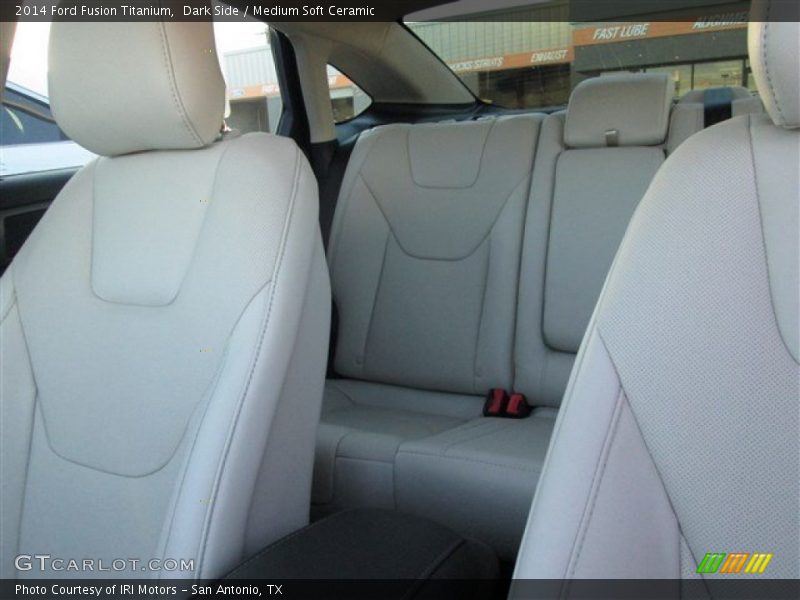 Dark Side / Medium Soft Ceramic 2014 Ford Fusion Titanium