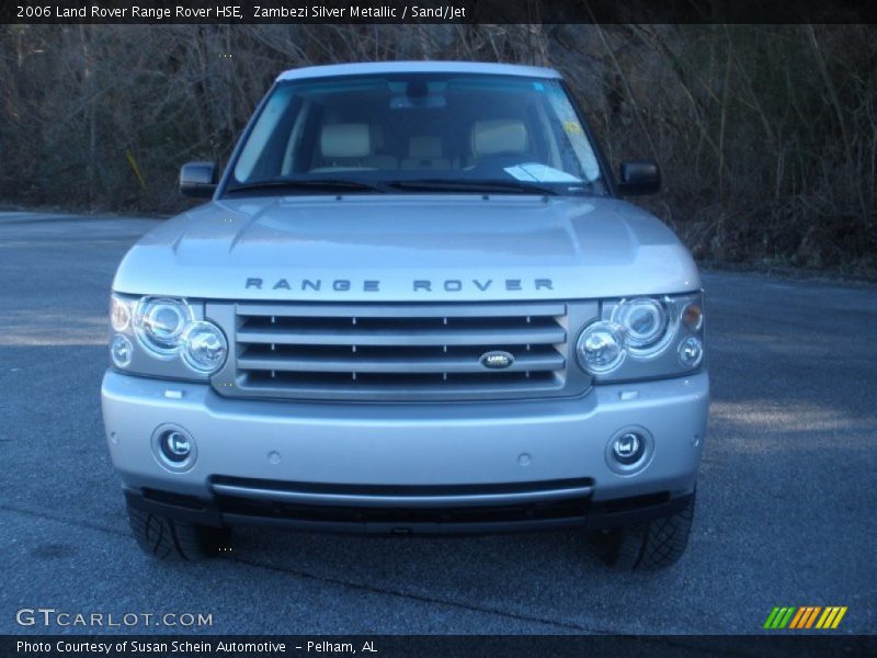 Zambezi Silver Metallic / Sand/Jet 2006 Land Rover Range Rover HSE