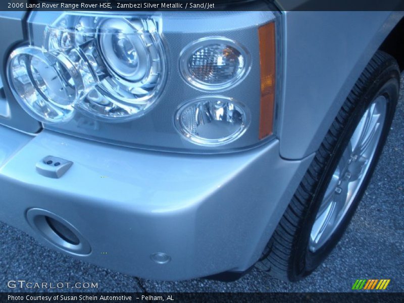 Zambezi Silver Metallic / Sand/Jet 2006 Land Rover Range Rover HSE
