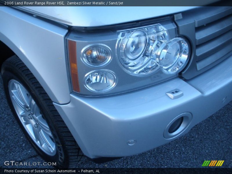 Zambezi Silver Metallic / Sand/Jet 2006 Land Rover Range Rover HSE