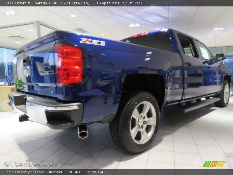  2014 Silverado 1500 LT Z71 Crew Cab Blue Topaz Metallic