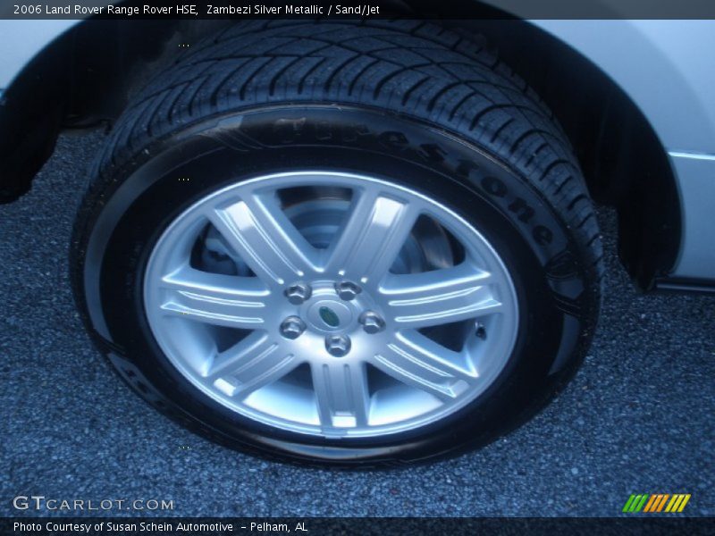 Zambezi Silver Metallic / Sand/Jet 2006 Land Rover Range Rover HSE