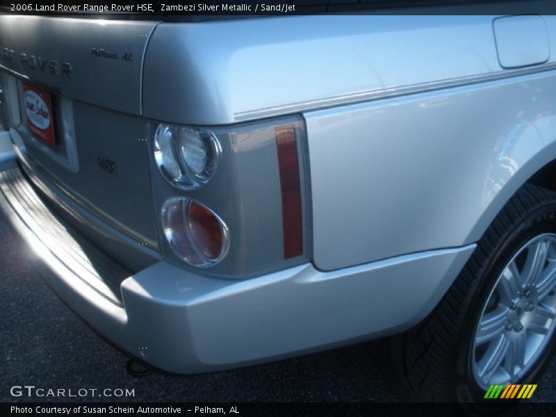 Zambezi Silver Metallic / Sand/Jet 2006 Land Rover Range Rover HSE