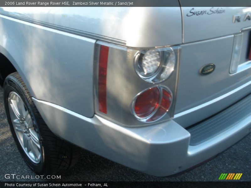 Zambezi Silver Metallic / Sand/Jet 2006 Land Rover Range Rover HSE