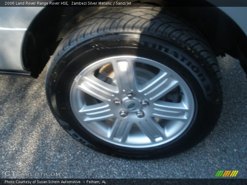 Zambezi Silver Metallic / Sand/Jet 2006 Land Rover Range Rover HSE