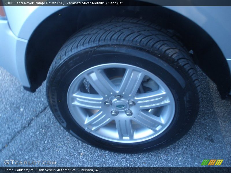 Zambezi Silver Metallic / Sand/Jet 2006 Land Rover Range Rover HSE