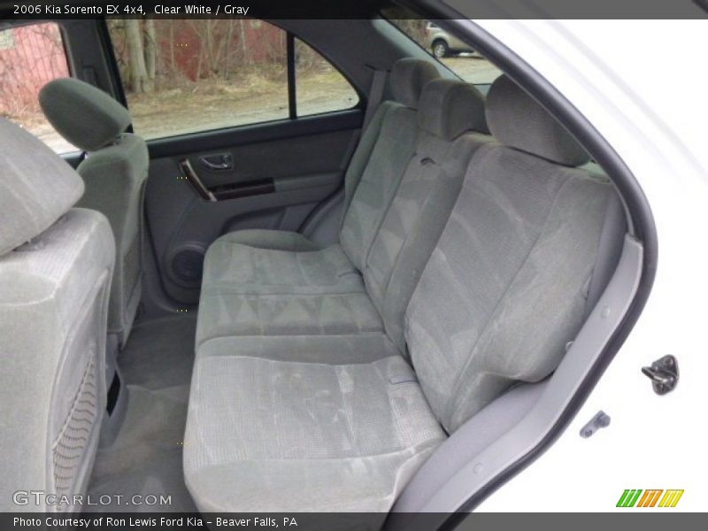 Clear White / Gray 2006 Kia Sorento EX 4x4