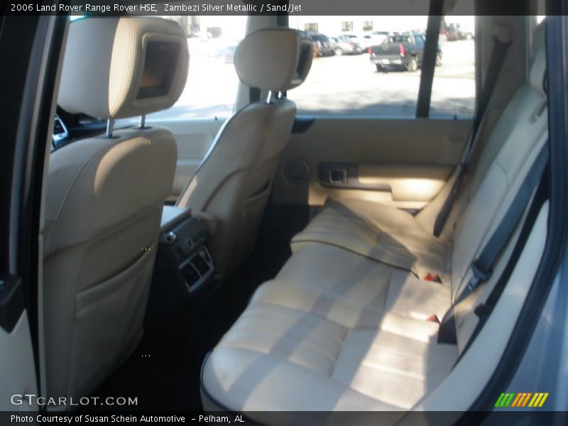 Zambezi Silver Metallic / Sand/Jet 2006 Land Rover Range Rover HSE