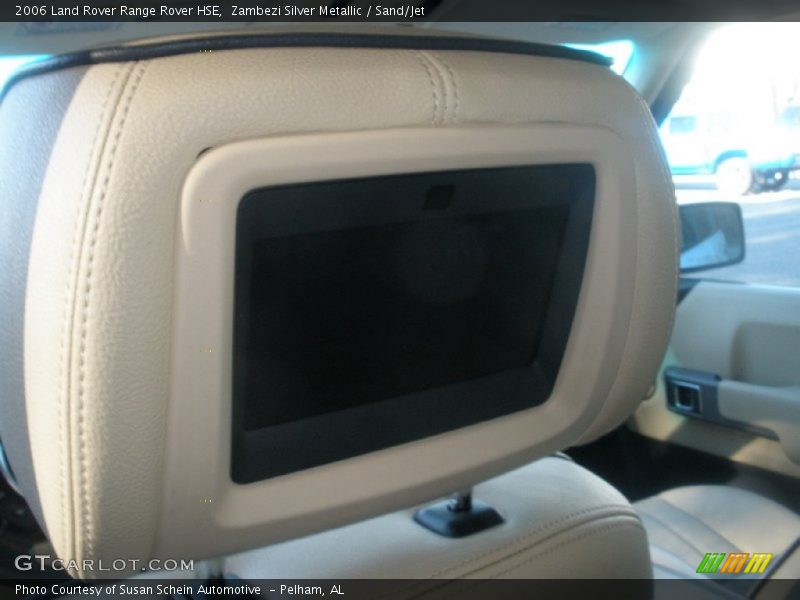 Zambezi Silver Metallic / Sand/Jet 2006 Land Rover Range Rover HSE