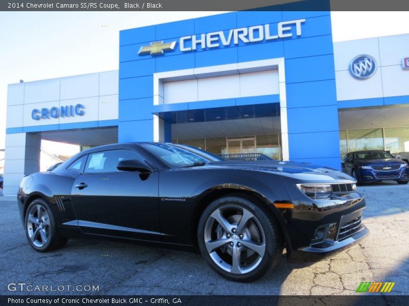 Black / Black 2014 Chevrolet Camaro SS/RS Coupe