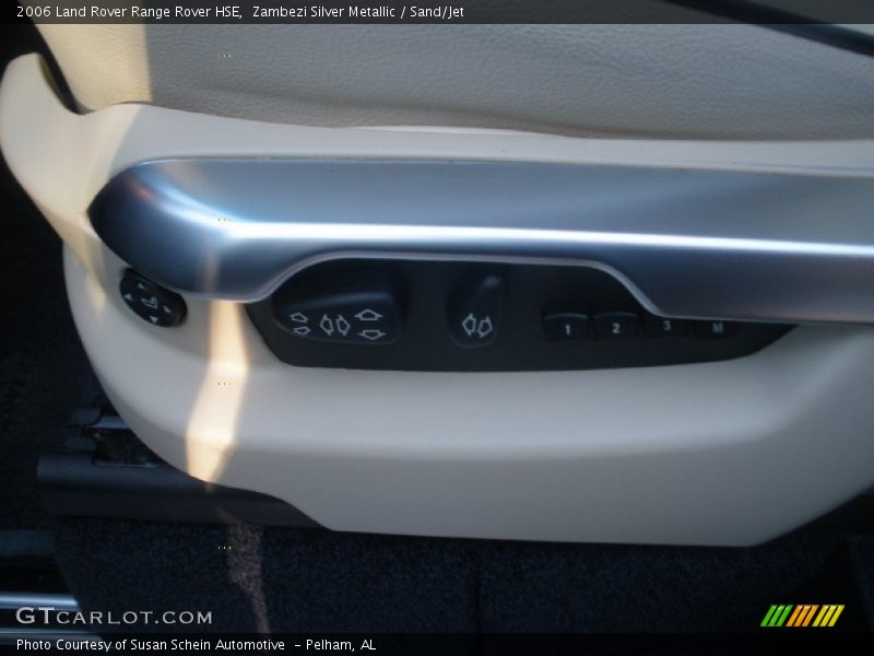 Zambezi Silver Metallic / Sand/Jet 2006 Land Rover Range Rover HSE