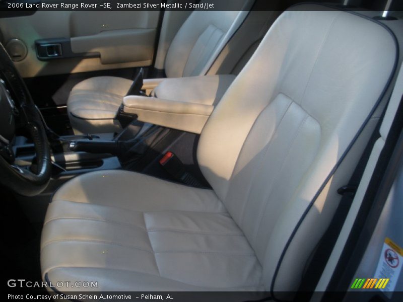 Zambezi Silver Metallic / Sand/Jet 2006 Land Rover Range Rover HSE