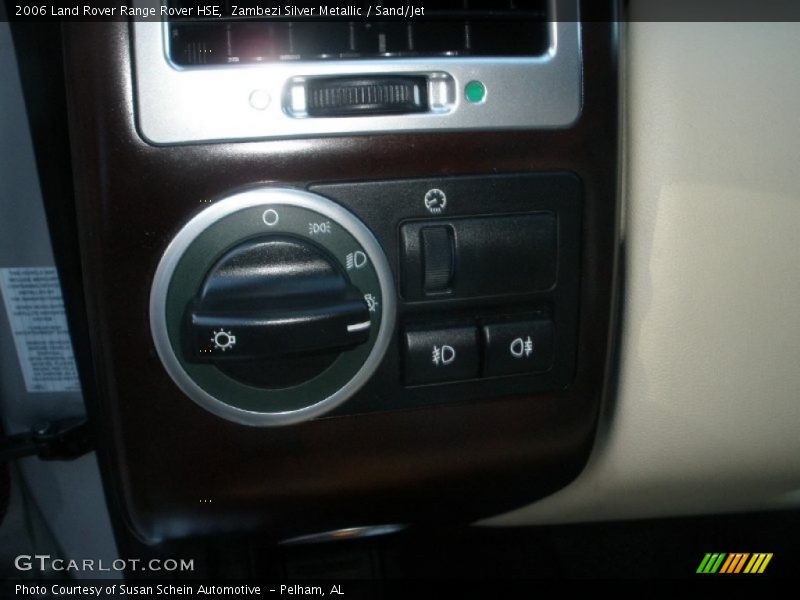 Zambezi Silver Metallic / Sand/Jet 2006 Land Rover Range Rover HSE