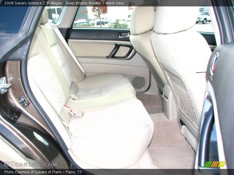 Deep Bronze Metallic / Warm Ivory 2008 Subaru Outback 2.5i Wagon