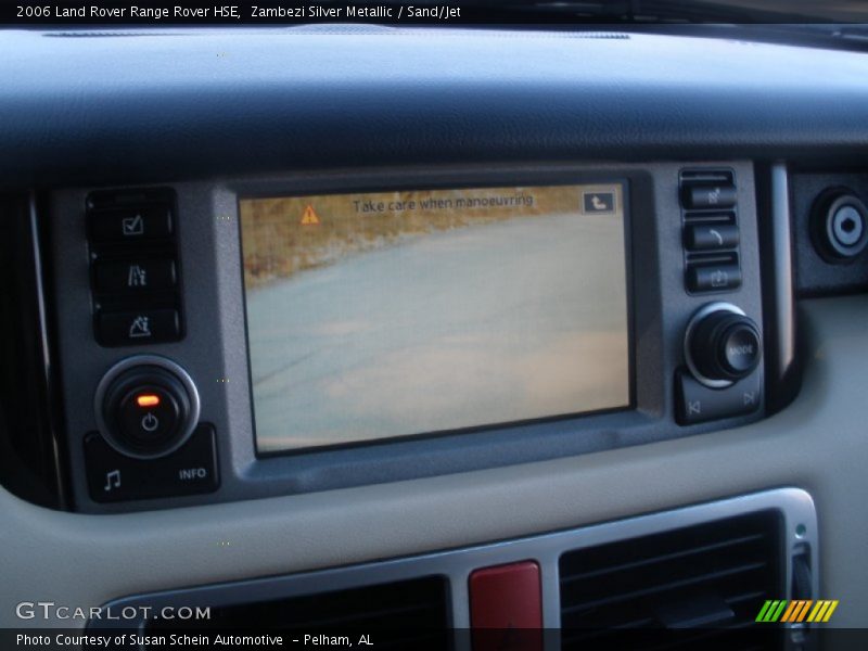 Zambezi Silver Metallic / Sand/Jet 2006 Land Rover Range Rover HSE