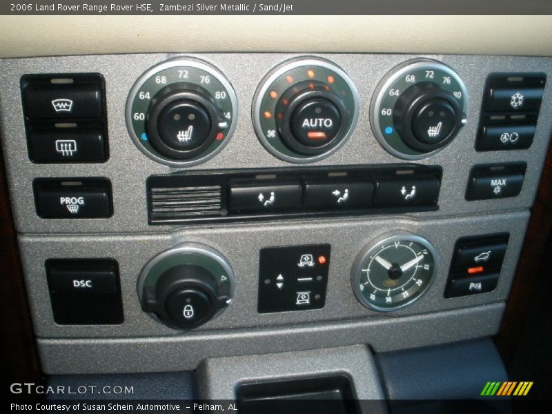Zambezi Silver Metallic / Sand/Jet 2006 Land Rover Range Rover HSE