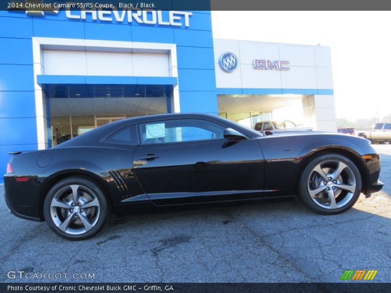 Black / Black 2014 Chevrolet Camaro SS/RS Coupe