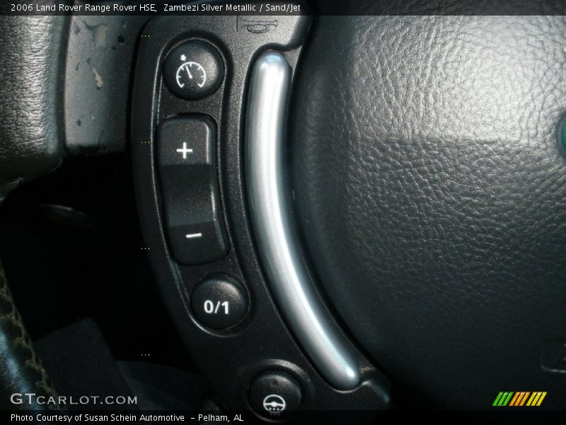 Zambezi Silver Metallic / Sand/Jet 2006 Land Rover Range Rover HSE