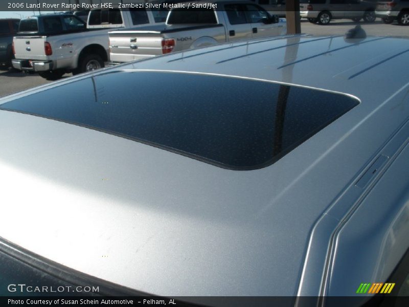 Zambezi Silver Metallic / Sand/Jet 2006 Land Rover Range Rover HSE