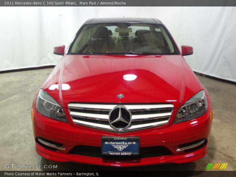 Mars Red / Almond/Mocha 2011 Mercedes-Benz C 300 Sport 4Matic