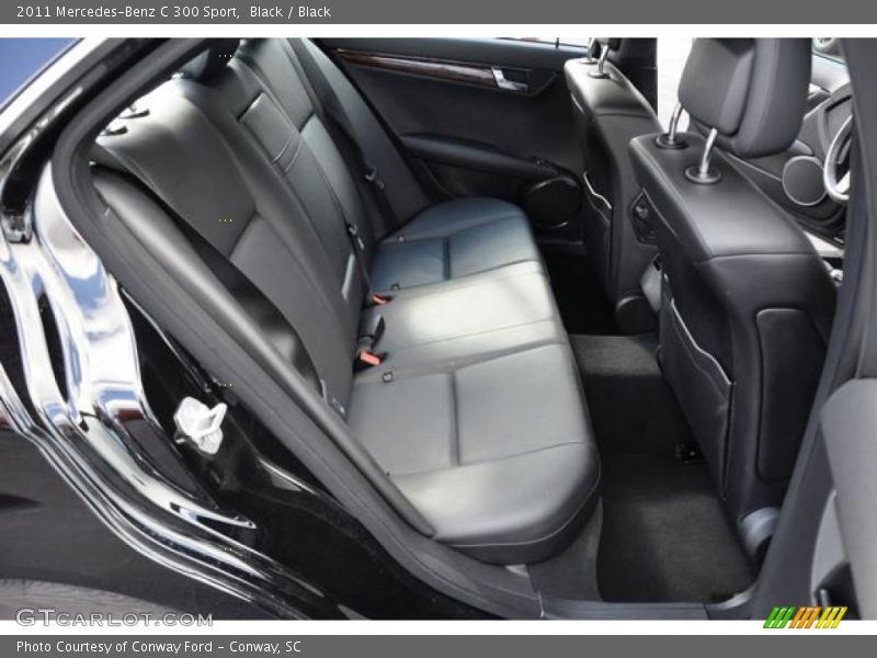 Black / Black 2011 Mercedes-Benz C 300 Sport