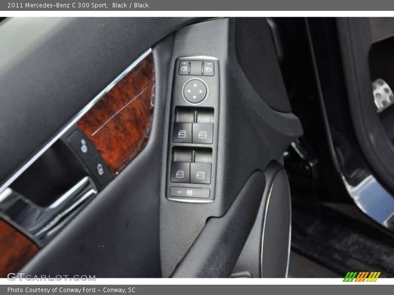 Black / Black 2011 Mercedes-Benz C 300 Sport